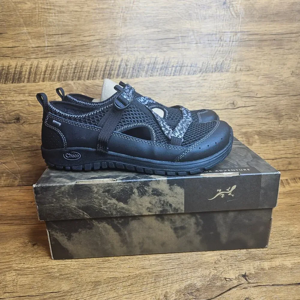 Chaco  Unisex Odyessy Sports Sandal sz 5 M BLack $54 outdoor hiking shoe